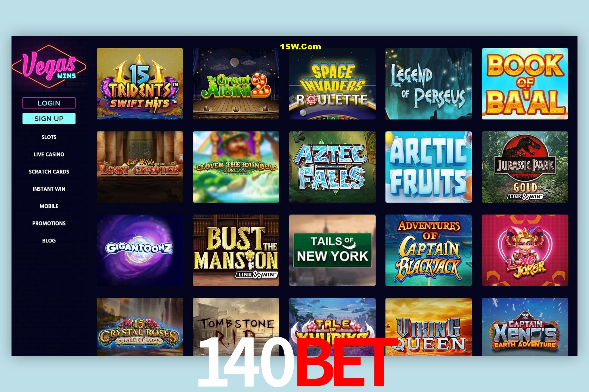 Slot Games 140Bet